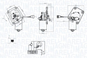 064374900010 Motor stěračů MAGNETI MARELLI