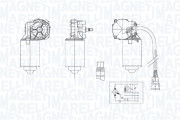 064375500010 Motor stěračů MAGNETI MARELLI