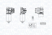 064376400010 Motor stěračů MAGNETI MARELLI