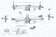 064351768010 Systém čištění skel MAGNETI MARELLI