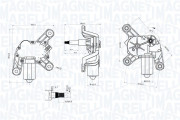 064070700010 Motor stěračů MAGNETI MARELLI