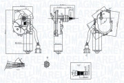 064072200010 Motor stěračů MAGNETI MARELLI