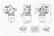 064072800010 Motor stěračů MAGNETI MARELLI