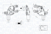 064073300010 Motor stěračů MAGNETI MARELLI