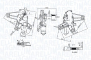 064074400010 Motor stěračů MAGNETI MARELLI