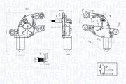 064075200010 Motor stěračů MAGNETI MARELLI