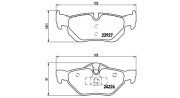 363700406038 MAGNETI MARELLI sada brzdových platničiek kotúčovej brzdy 363700406038 MAGNETI MARELLI