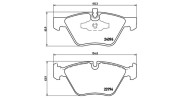 363700406040 MAGNETI MARELLI sada brzdových platničiek kotúčovej brzdy 363700406040 MAGNETI MARELLI