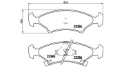 363700430009 Sada brzdových destiček, kotoučová brzda MAGNETI MARELLI