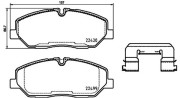 363700430084 Sada brzdových destiček, kotoučová brzda MAGNETI MARELLI