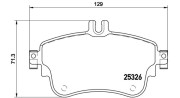 363700550094 Sada brzdových destiček, kotoučová brzda MAGNETI MARELLI