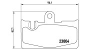 363700483059 Sada brzdových destiček, kotoučová brzda MAGNETI MARELLI