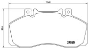 363700506008 Sada brzdových destiček, kotoučová brzda MAGNETI MARELLI