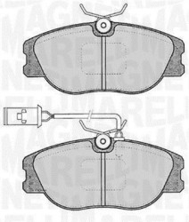 363916060117 Sada brzdových destiček, kotoučová brzda MAGNETI MARELLI