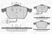 363916060143 MAGNETI MARELLI sada brzdových platničiek kotúčovej brzdy 363916060143 MAGNETI MARELLI