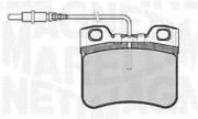 363916060165 Sada brzdových destiček, kotoučová brzda MAGNETI MARELLI