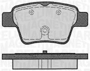 363916060179 Sada brzdových destiček, kotoučová brzda MAGNETI MARELLI