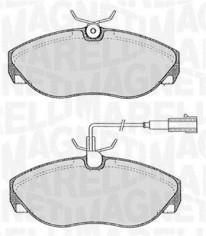 363916060183 MAGNETI MARELLI sada brzdových platničiek kotúčovej brzdy 363916060183 MAGNETI MARELLI