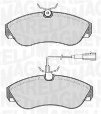 363916060185 Sada brzdových destiček, kotoučová brzda MAGNETI MARELLI