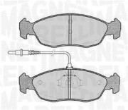 363916060195 Sada brzdových destiček, kotoučová brzda MAGNETI MARELLI