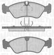 363916060205 MAGNETI MARELLI sada brzdových platničiek kotúčovej brzdy 363916060205 MAGNETI MARELLI