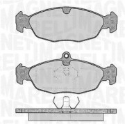 363916060208 Sada brzdových destiček, kotoučová brzda MAGNETI MARELLI