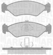 363916060250 Sada brzdových destiček, kotoučová brzda MAGNETI MARELLI