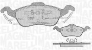 363916060255 MAGNETI MARELLI sada brzdových platničiek kotúčovej brzdy 363916060255 MAGNETI MARELLI