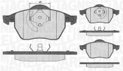 363916060260 Sada brzdových destiček, kotoučová brzda MAGNETI MARELLI