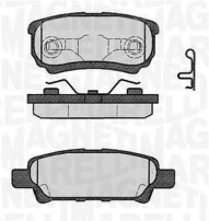 363916060285 Sada brzdových destiček, kotoučová brzda MAGNETI MARELLI