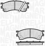 363916060296 Sada brzdových destiček, kotoučová brzda MAGNETI MARELLI