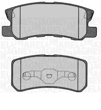 363916060340 Sada brzdových destiček, kotoučová brzda MAGNETI MARELLI