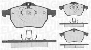 363916060360 Sada brzdových destiček, kotoučová brzda MAGNETI MARELLI