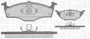 363916060411 Sada brzdových destiček, kotoučová brzda MAGNETI MARELLI