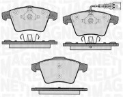 363916060413 Sada brzdových destiček, kotoučová brzda MAGNETI MARELLI