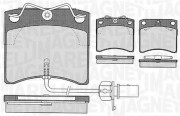 363916060416 Sada brzdových destiček, kotoučová brzda MAGNETI MARELLI