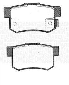 363916060461 MAGNETI MARELLI sada brzdových platničiek kotúčovej brzdy 363916060461 MAGNETI MARELLI