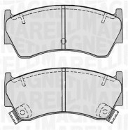 363916060518 Sada brzdových destiček, kotoučová brzda MAGNETI MARELLI