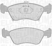 363916060532 Sada brzdových destiček, kotoučová brzda MAGNETI MARELLI