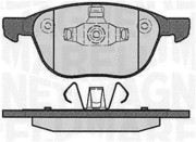 363916060604 Sada brzdových destiček, kotoučová brzda MAGNETI MARELLI