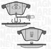 363916060607 Sada brzdových destiček, kotoučová brzda MAGNETI MARELLI