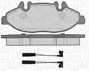 363916060617 Sada brzdových destiček, kotoučová brzda MAGNETI MARELLI