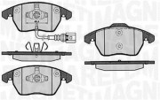 363916060657 Sada brzdových destiček, kotoučová brzda MAGNETI MARELLI