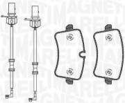 363916060674 Sada brzdových destiček, kotoučová brzda MAGNETI MARELLI