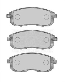 363916060695 Sada brzdových destiček, kotoučová brzda MAGNETI MARELLI