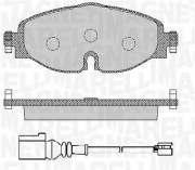 363916060715 MAGNETI MARELLI sada brzdových platničiek kotúčovej brzdy 363916060715 MAGNETI MARELLI