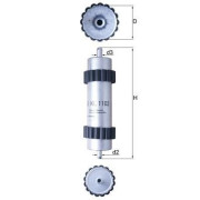 154072483232 Palivový filtr MAGNETI MARELLI