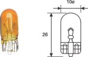 002051800000 MAGNETI MARELLI žárovka WY5W (řada STANDARD) | 12V 5W | 002051800000 MAGNETI MARELLI