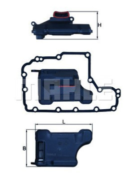 154072440103 Hydraulický filtr, automatická převodovka MAGNETI MARELLI