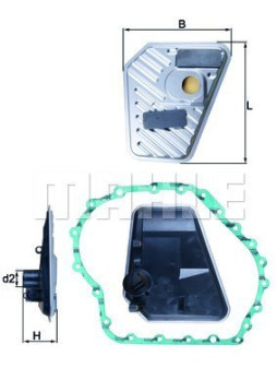 154072440125 Hydraulický filtr, automatická převodovka MAGNETI MARELLI